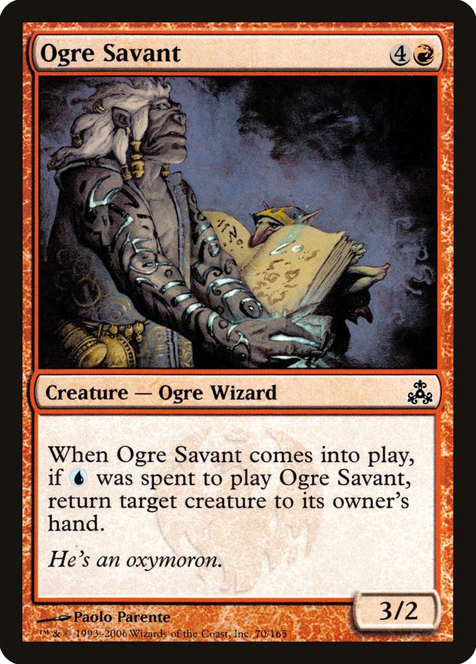 Ogre Savant [Guildpact] | Card Merchant Takapuna