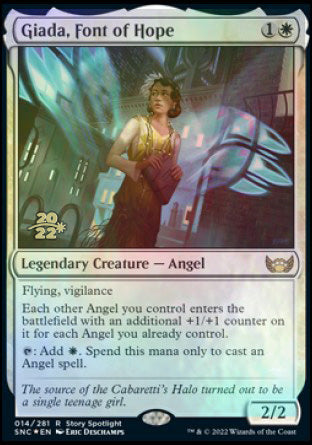 Giada, Font of Hope [Streets of New Capenna Prerelease Promos] | Card Merchant Takapuna