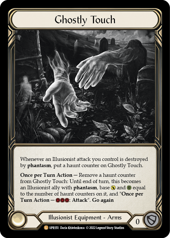 Ghostly Touch [UPR151] (Uprising)  Cold Foil | Card Merchant Takapuna