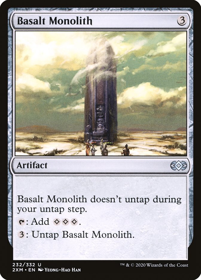 Basalt Monolith [Double Masters] | Card Merchant Takapuna