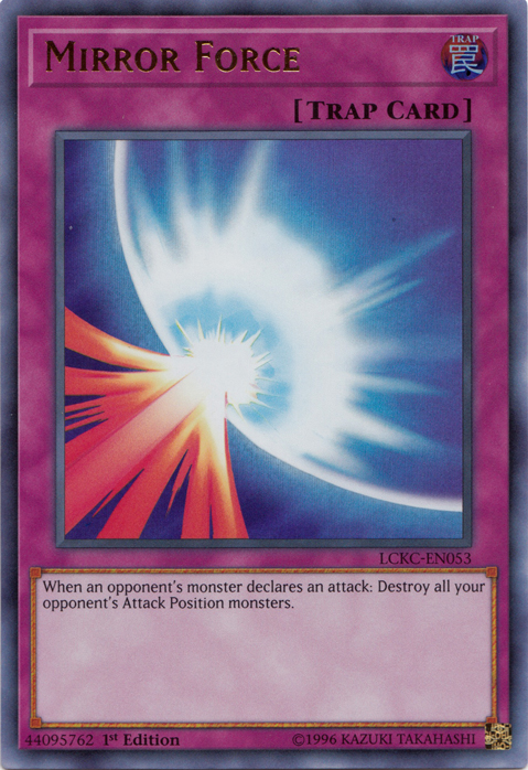 Mirror Force [LCKC-EN053] Ultra Rare | Card Merchant Takapuna