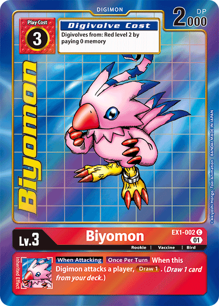 Biyomon [EX1-002] (Alternate Art) [Classic Collection] | Card Merchant Takapuna