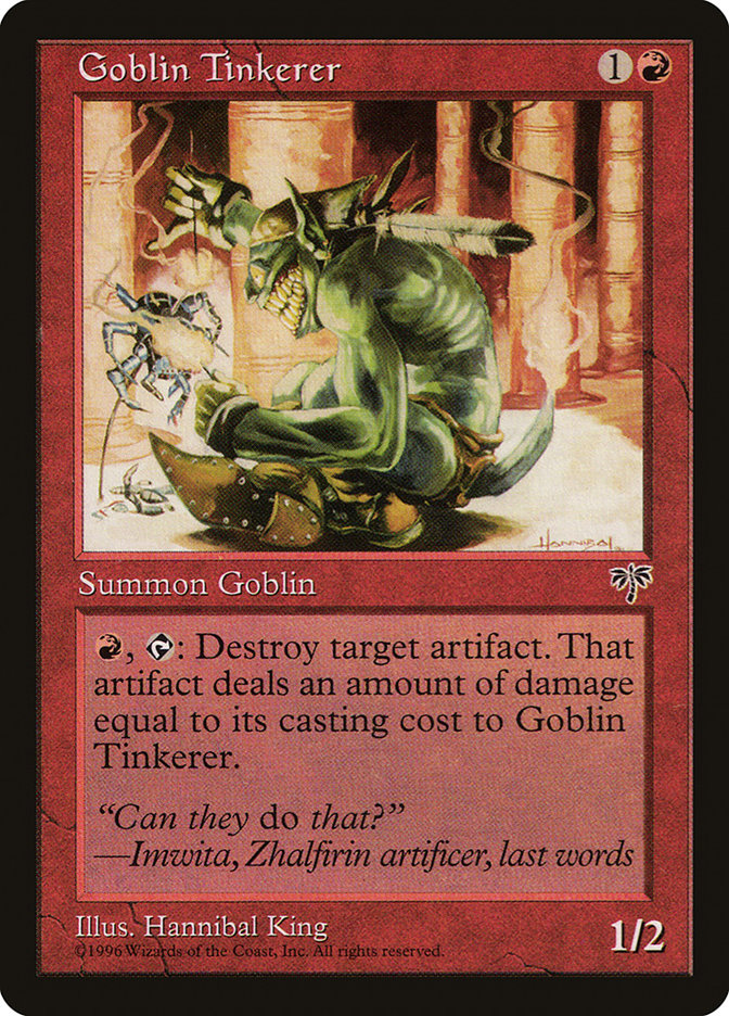 Goblin Tinkerer [Mirage] | Card Merchant Takapuna