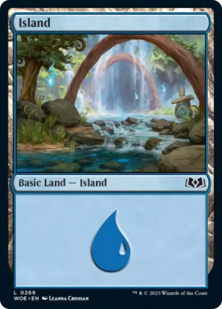 Island (0269) [Wilds of Eldraine] | Card Merchant Takapuna