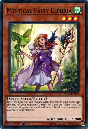 Mystical Fairy Elfuria [AC18-EN010] Super Rare | Card Merchant Takapuna