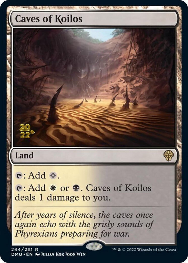 Caves of Koilos [Dominaria United Prerelease Promos] | Card Merchant Takapuna