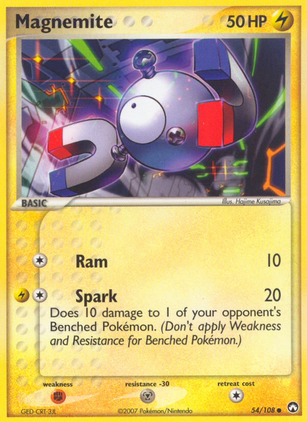 Magnemite (54/108) [EX: Power Keepers] | Card Merchant Takapuna