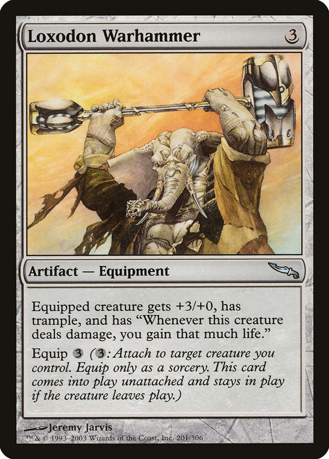 Loxodon Warhammer [Mirrodin] | Card Merchant Takapuna