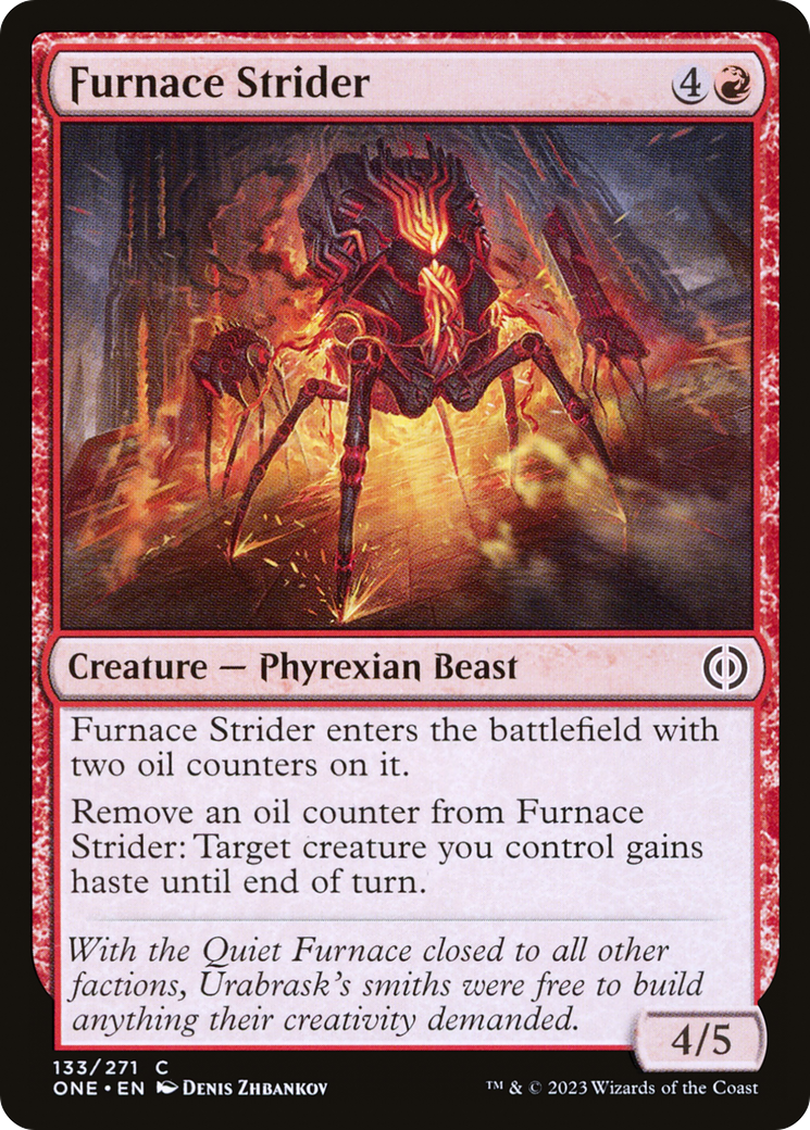 Furnace Strider [Phyrexia: All Will Be One] | Card Merchant Takapuna