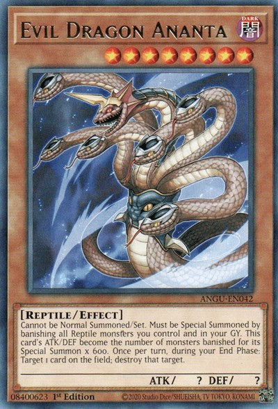 Evil Dragon Ananta (Rare) [ANGU-EN042] Rare | Card Merchant Takapuna