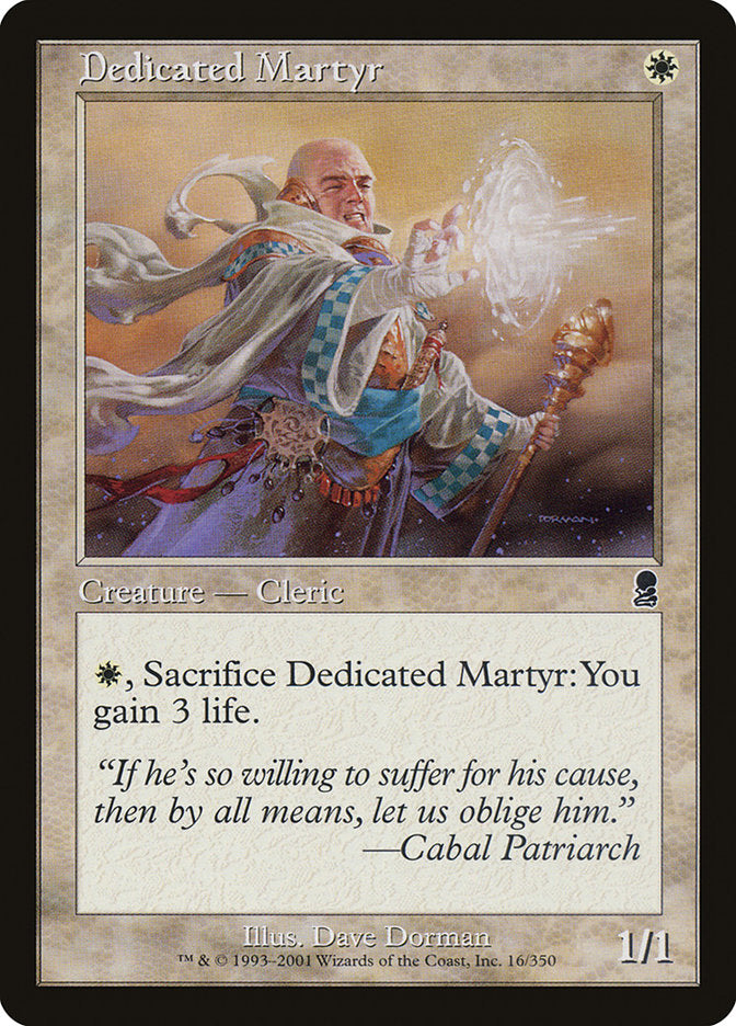 Dedicated Martyr [Odyssey] | Card Merchant Takapuna