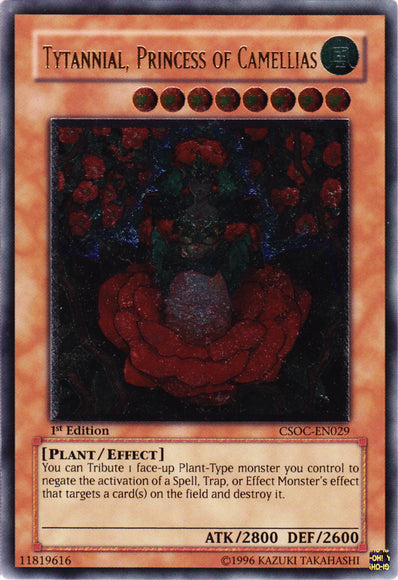 Tytannial, Princess of Camellias (UTR) [CSOC-EN029] Ultimate Rare | Card Merchant Takapuna