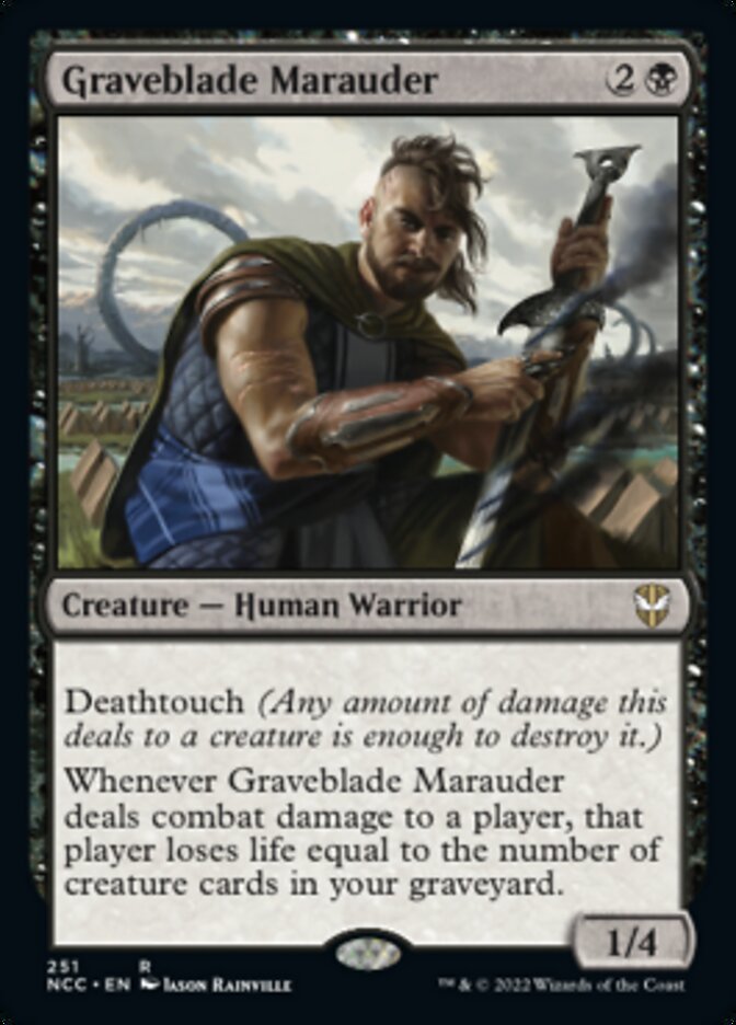 Graveblade Marauder [Streets of New Capenna Commander] | Card Merchant Takapuna