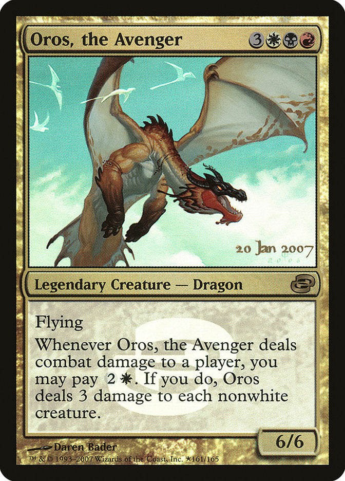 Oros, the Avenger [Planar Chaos Promos] | Card Merchant Takapuna