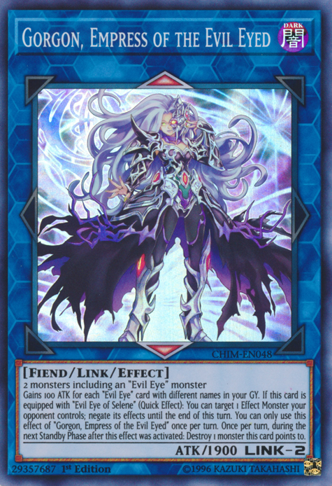 Gorgon, Empress of the Evil Eyed [CHIM-EN048] Super Rare | Card Merchant Takapuna