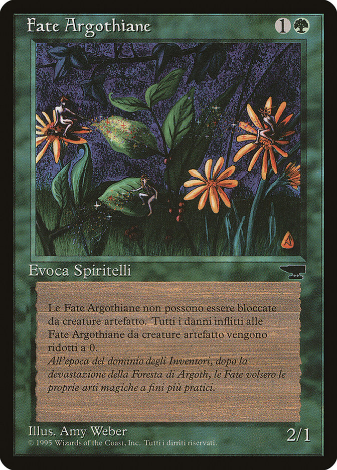 Argothian Pixies (Italian) - "Fate Argothiane" [Rinascimento] | Card Merchant Takapuna