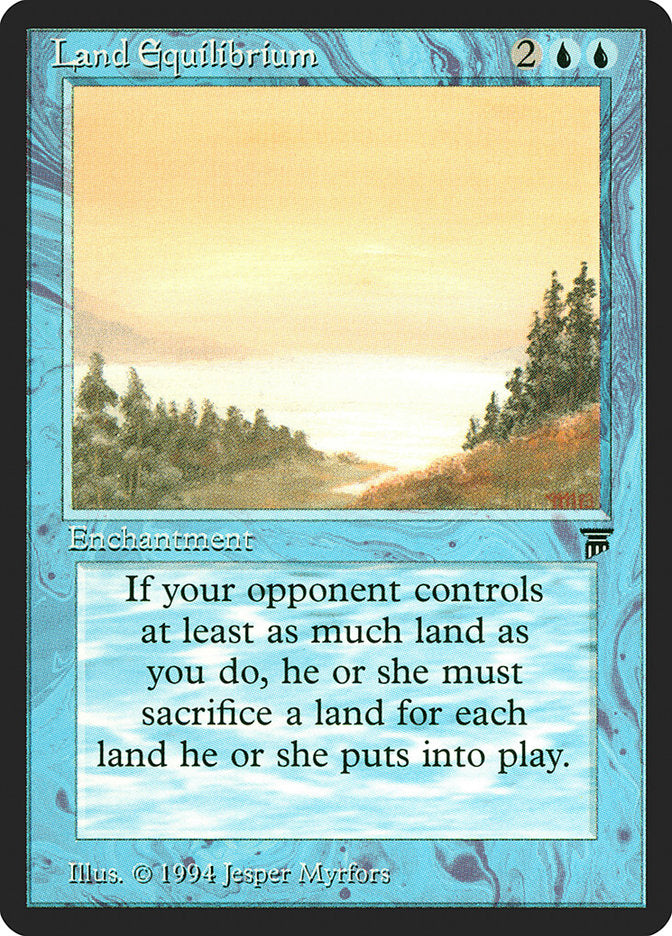 Land Equilibrium [Legends] | Card Merchant Takapuna