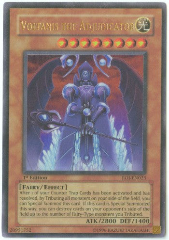 Voltanis the Adjudicator [EOJ-EN023] Ultra Rare | Card Merchant Takapuna