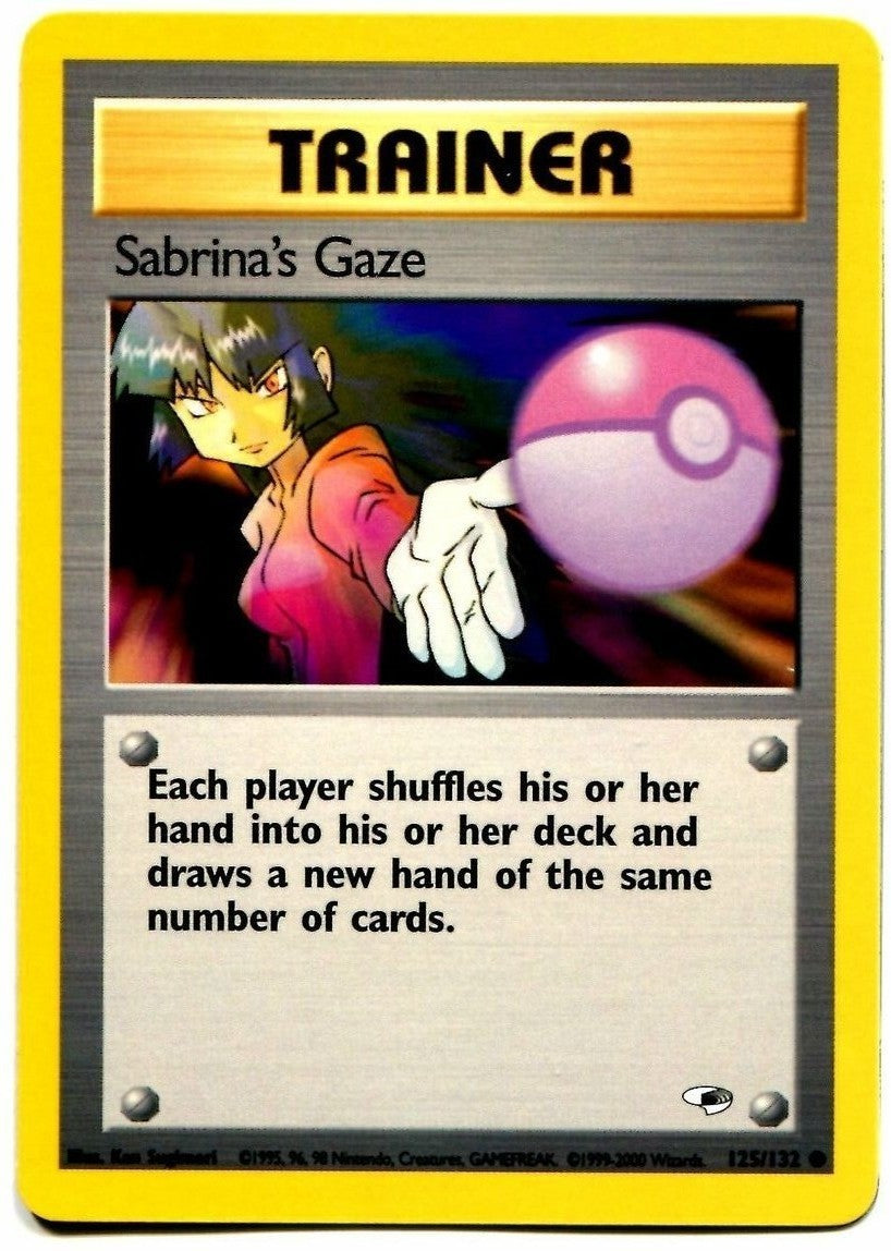 Sabrina's Gaze (125/132) [Gym Heroes Unlimited] | Card Merchant Takapuna