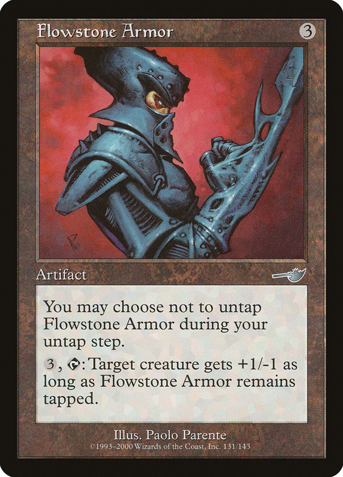 Flowstone Armor [Nemesis] | Card Merchant Takapuna