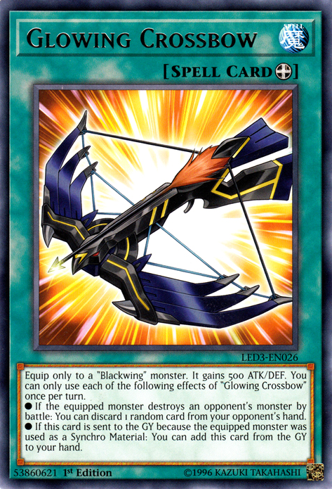 Glowing Crossbow [LED3-EN026] Rare | Card Merchant Takapuna