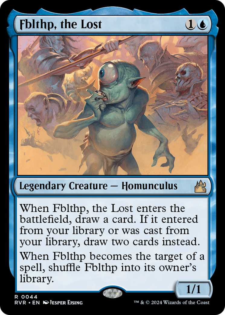 Fblthp, the Lost [Ravnica Remastered] | Card Merchant Takapuna