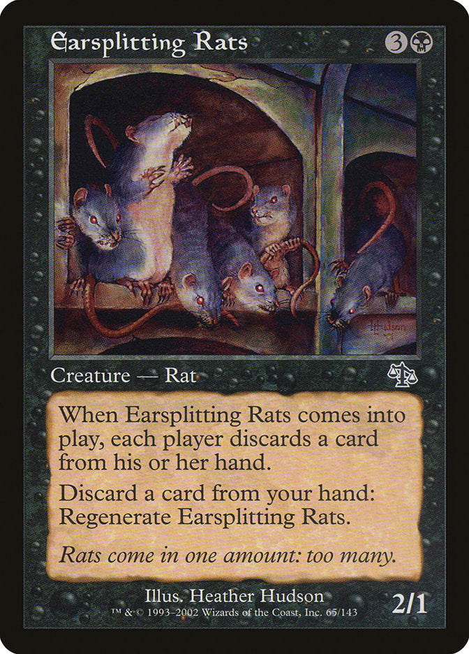 Earsplitting Rats [Judgment] | Card Merchant Takapuna