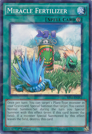 Miracle Fertilizer [BP03-EN162] Shatterfoil Rare | Card Merchant Takapuna