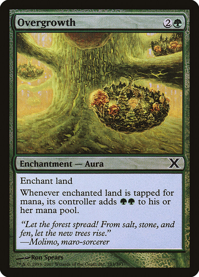 Overgrowth (Premium Foil) [Tenth Edition] | Card Merchant Takapuna