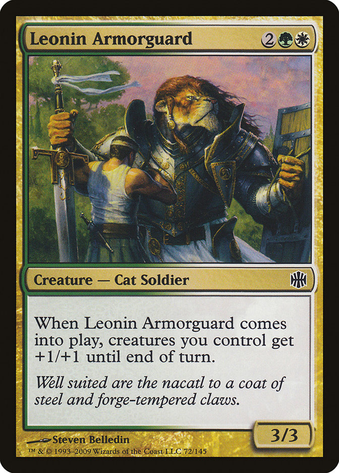 Leonin Armorguard [Alara Reborn] | Card Merchant Takapuna