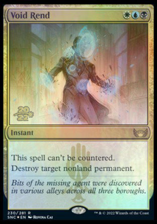 Void Rend [Streets of New Capenna Prerelease Promos] | Card Merchant Takapuna