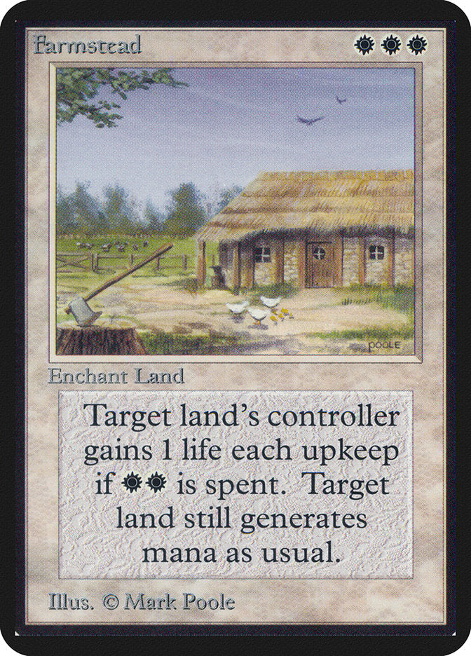 Farmstead [Alpha Edition] | Card Merchant Takapuna