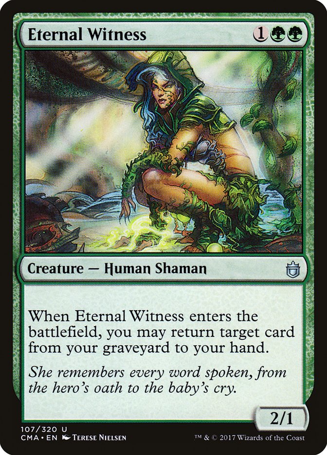 Eternal Witness [Commander Anthology] | Card Merchant Takapuna