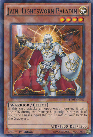 Jain, Lightsworn Paladin [BP03-EN042] Shatterfoil Rare | Card Merchant Takapuna