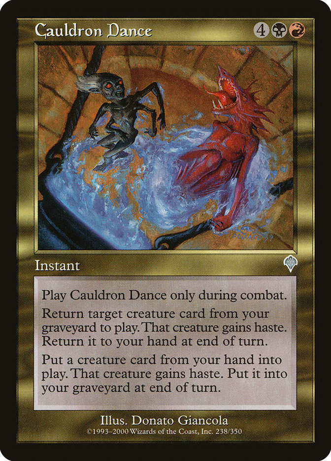 Cauldron Dance [Invasion] | Card Merchant Takapuna