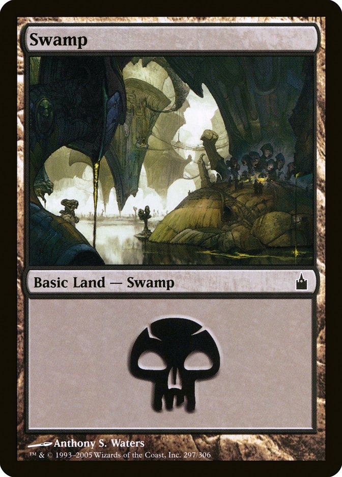 Swamp (297) [Ravnica: City of Guilds] | Card Merchant Takapuna