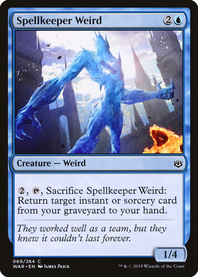 Spellkeeper Weird [War of the Spark] | Card Merchant Takapuna