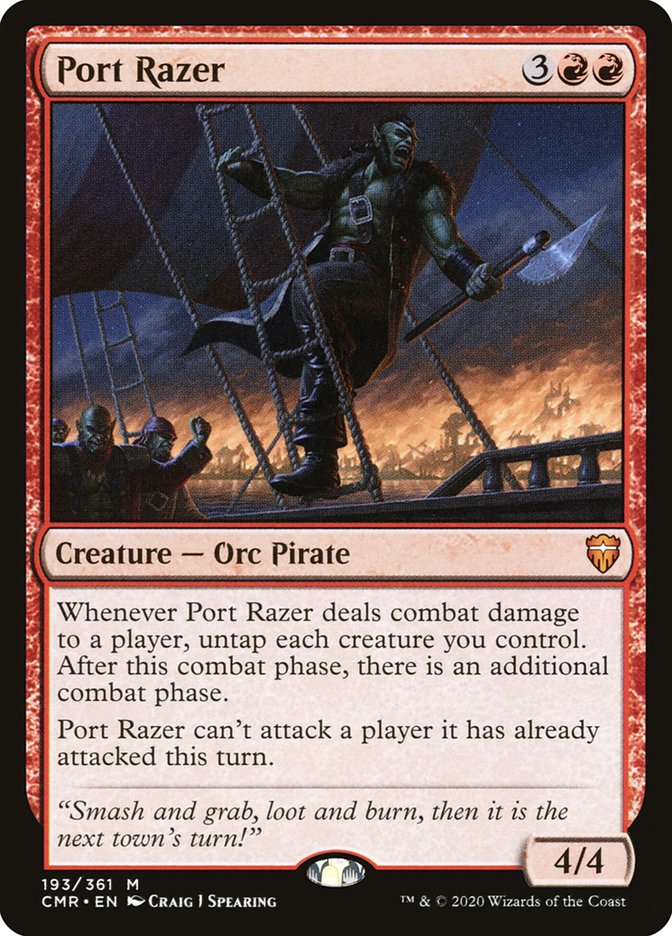 Port Razer [Commander Legends] | Card Merchant Takapuna