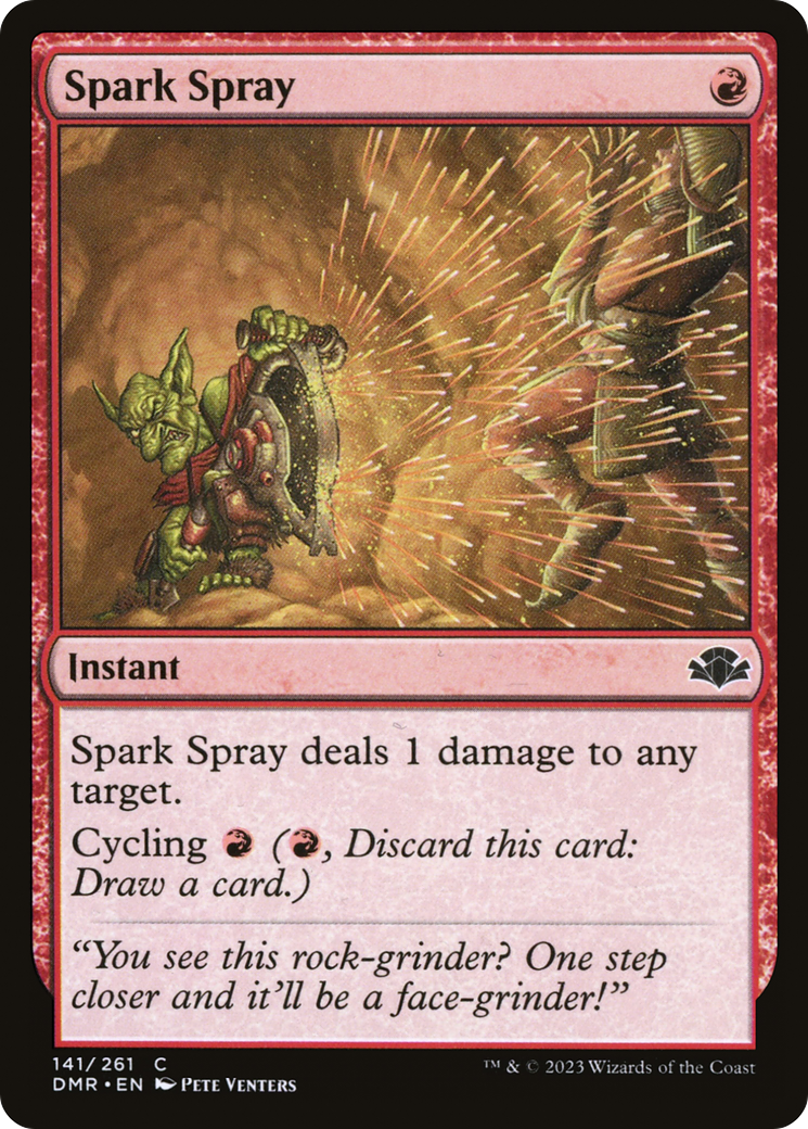 Spark Spray [Dominaria Remastered] | Card Merchant Takapuna