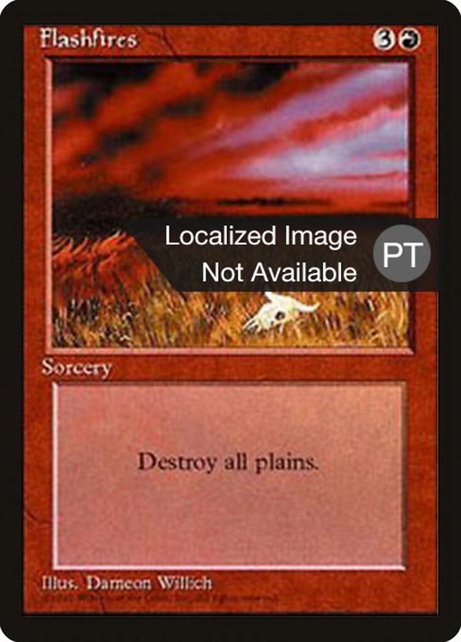 Flashfires [Fourth Edition (Foreign Black Border)] | Card Merchant Takapuna