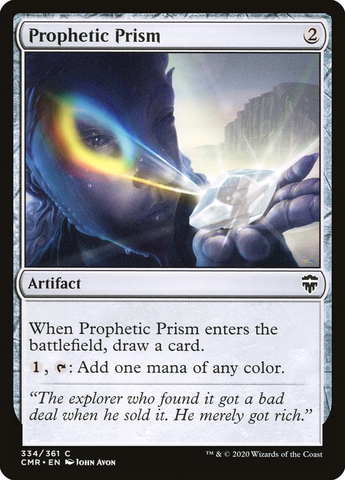 Prophetic Prism [Commander Legends] | Card Merchant Takapuna