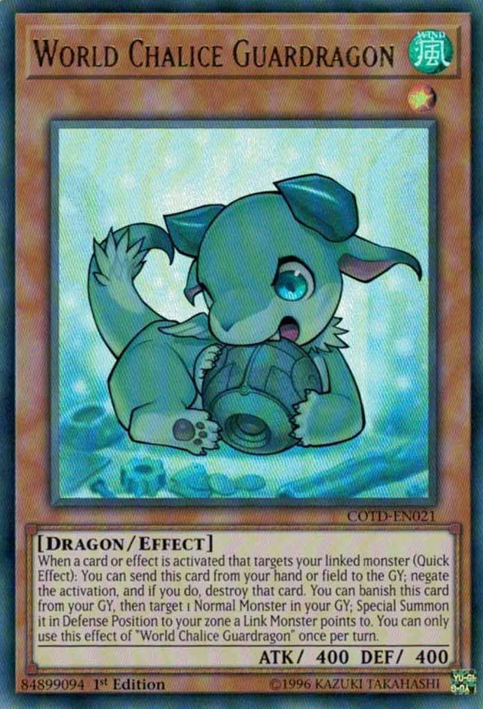 World Chalice Guardragon [COTD-EN021] Ultra Rare | Card Merchant Takapuna