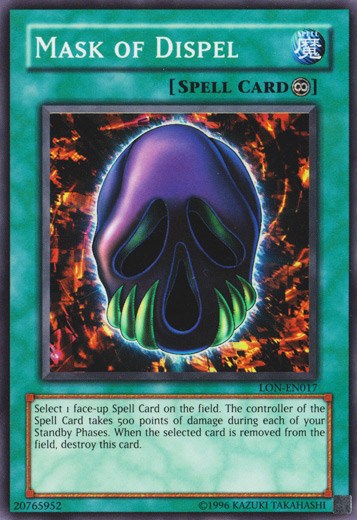 Mask of Dispel [LON-EN017] Super Rare | Card Merchant Takapuna