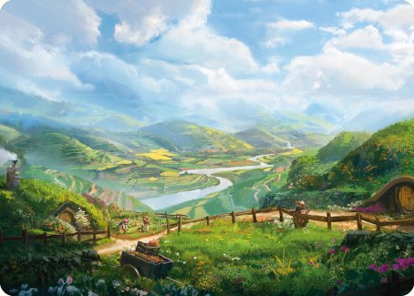 Plains Art Card [The Lord of the Rings: Tales of Middle-earth Art Series] | Card Merchant Takapuna