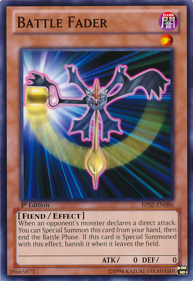 Battle Fader [BP02-EN086] Mosaic Rare | Card Merchant Takapuna