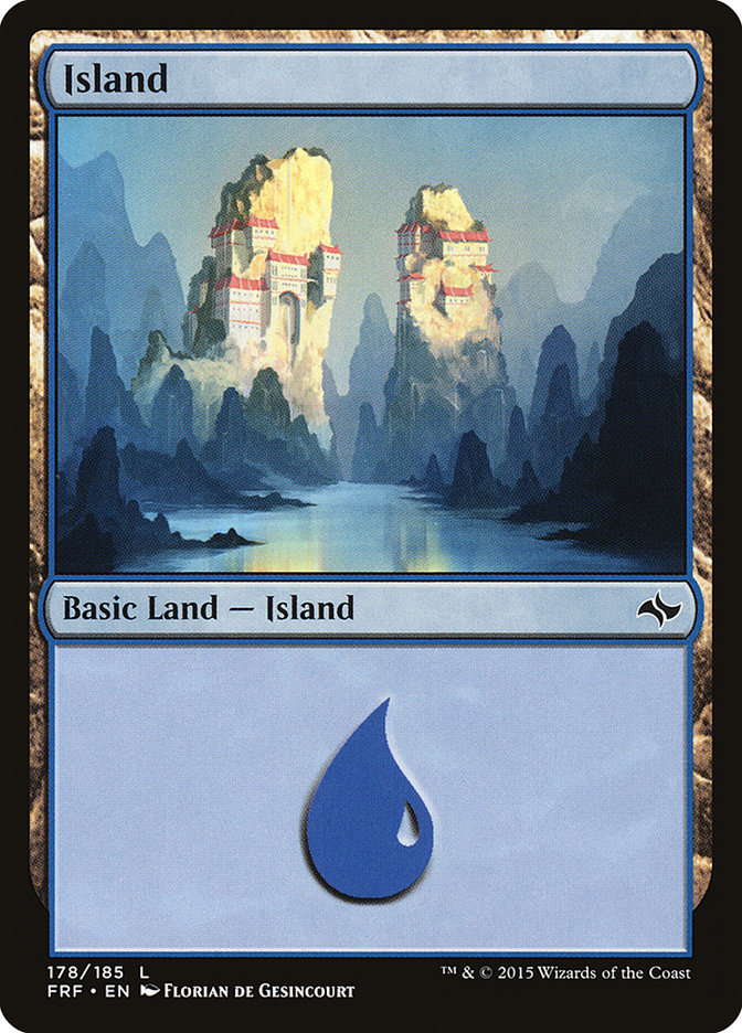 Island (178) [Fate Reforged] | Card Merchant Takapuna