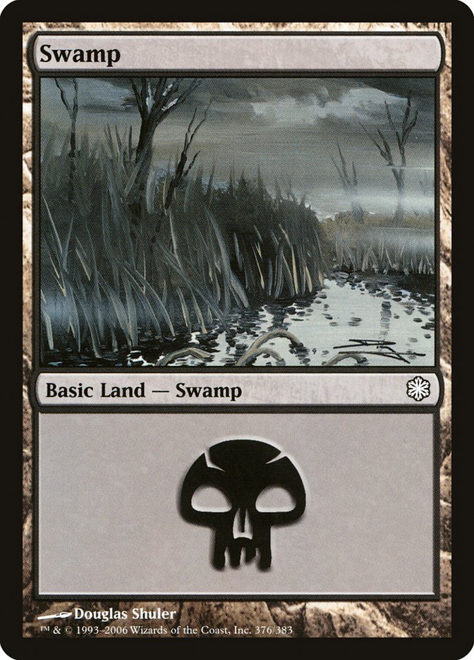 Swamp (376) [Coldsnap Theme Decks] | Card Merchant Takapuna