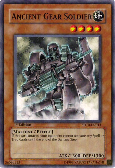 Ancient Gear Soldier [SD10-EN014] Common | Card Merchant Takapuna