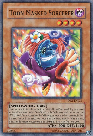 Toon Masked Sorcerer [DB2-EN120] Common | Card Merchant Takapuna