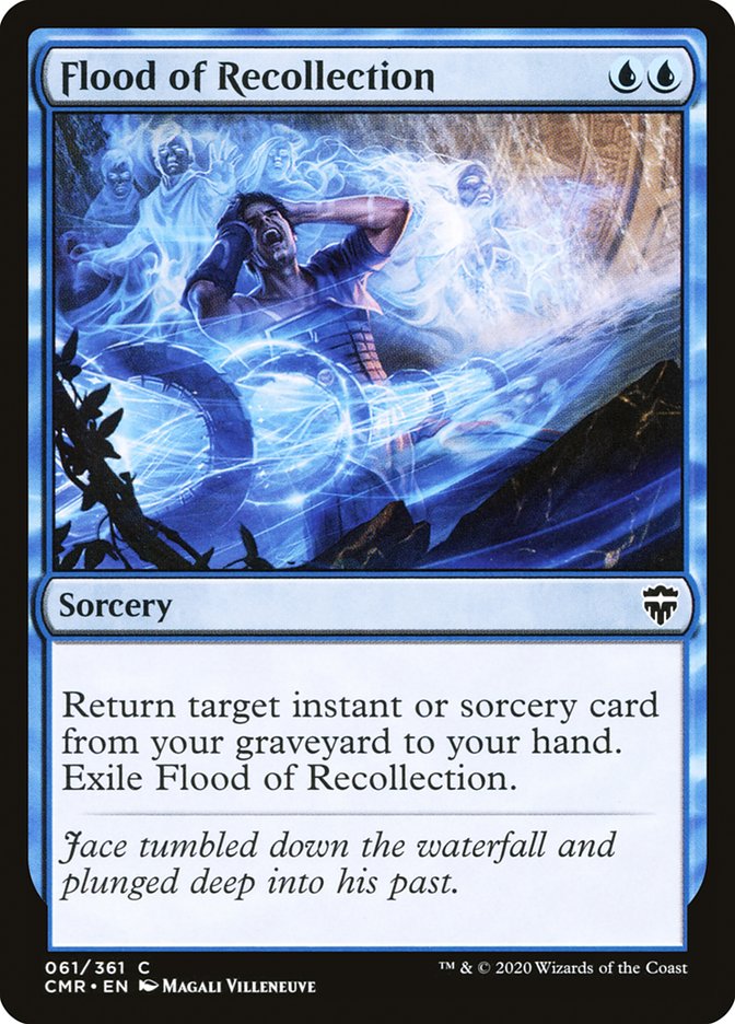 Flood of Recollection [Commander Legends] | Card Merchant Takapuna